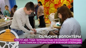 Почти два года волонтёры из Черемшанки оказывают помощь участникам СВО