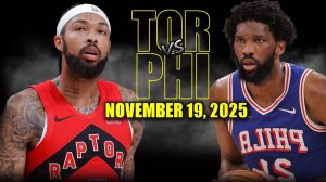 20.11.2025 | ОБЗОР МАТЧА | Филадельфия Сиксерс - Торонто Рэпторс | Highlights
