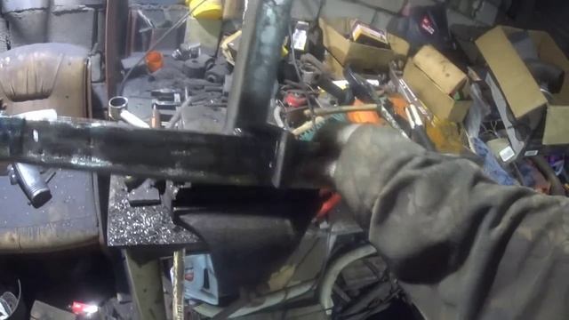 Задняя навеска, поставил ограничительное колесо.