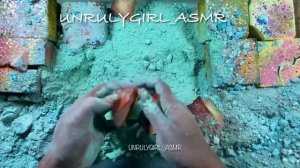 хрустящий цветной мел