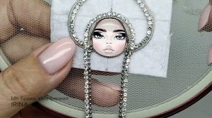 Мастер класс брошь МАТРЕШКА