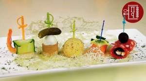 5 Канапе на Праздничный Стол.  Закуски на Новый Год