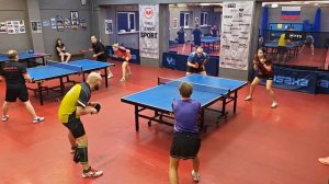 отбор Шиляев/Самойлова (1071) - Драк/Бандукова (908) настольный теннис Парный турнир 16.11 СПб