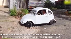 Машина из ПВХ, машина своими руками.