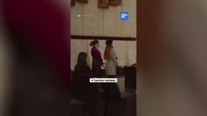 Простились с Ириной Небогой