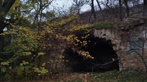 Туманное утро на берегу моря. Тишина и грмония.