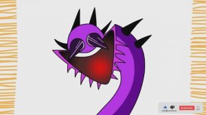 Как рисовать DURPLE PHASE 5 I INCREDIBOX SPRUNKI I Easy