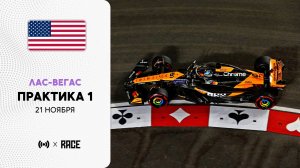 Практика 1 | Гран-при Лас-Вегаса | Сезон 2025 | Без комментариев | РейсКаст