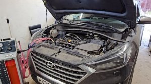 ✅️️ Hyundai Tucson 2.0 2019 45720км: промывка системы охлаждения