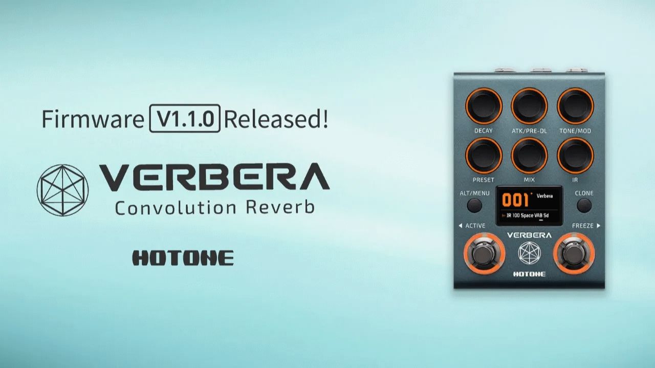 HotoneAudio: Hotone Verbera: New Update!