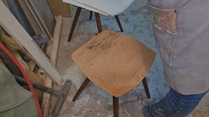 Реставрация чехословацких стульев 2