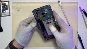 Samsung Galaxy S9 Plus (SM-G965F) - Разборка и ремонт, Замена аккумулятора