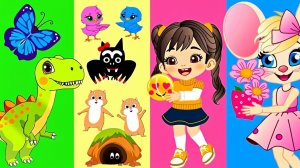 Песенки для малышей. Сборник для девочек. Настоящие❤️ мультфильмы.