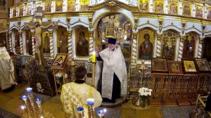 Собор Архистратига Михаила и  прочих Небесных Сил бесплотных. Всенощное бдение.