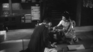 «Гионские сестры», фрагмент из фильма: сцена и кадр