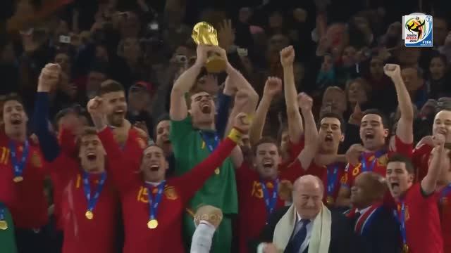 Обзор финала ЧМ 2010 / world cup 2010 final match highlights