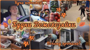 ВЛОГ ДОМОХОЗЯЙКИ 🧁РАСПАКОВКА ИЗ ПЯТЁРОЧКИ 🛒КУЧА НОВОСТЕЙ 🙈 ДОМА БАРДАК😱