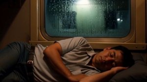Релакс для сна : Поезд и дождь