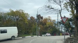 Ялта. От ул.Сосновая д.32, , Достоевского до Строителей ул. 24.10.2025. Крым. Crimea. Yalta.