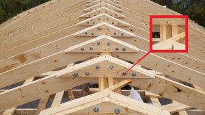 Двускатная крыша ПОЭТАНО! Стропила, обрешетка, кликфальц!