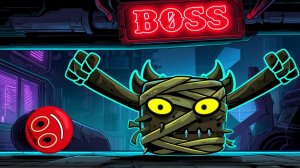 БОСС МУМИЯ новый Ред Бол красный шарик мульт игра на андроид прохождение