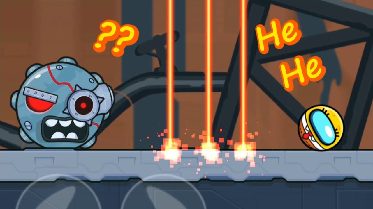 Красный Шар в игре Bounce Ball 6 Уровни 41-45 Босс смотреть онлайн