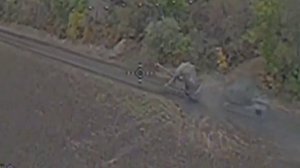 Кадры боев в населенном пункте Новое Запароская область.