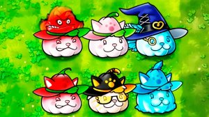 Pvz Fusion 3.2 В Обновлении Появились Новые Растение: Огненная Кошачья Дыня и Ледяная Кошачья Дыня!