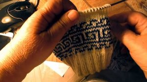 носки ленивым жаккардом