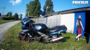 Завел Кавасаки ZZR 400 (2) Зизер спустя 2 года