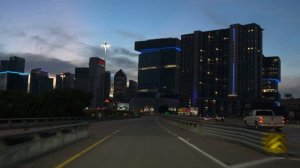 🇺🇸 Даллас, Техас - Поездка на закате по Далласу