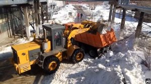 Уборка и вывоз снега в Новосибирске