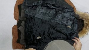 40801 Микс из кожи винтаж, 3пак, LEATHERS VINTAGE MIX 1/2, секонд (vintage/extra) оптом