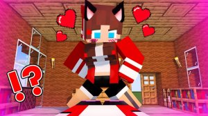 Что Девочка-Кошка Джей-Джея делает с Джей-Джеем!？ - Анимация для Майнкрафта