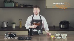 Мультипекарь REDMOND, сменная панель RAMB-05, рецепт "Пончики классические"