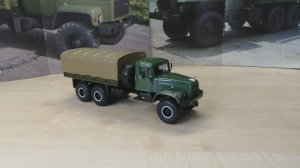 Обзор модели Краз-255Б, масштаб 1:43, "Autotime".