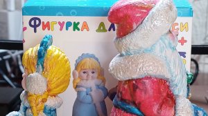 Дед Мороз и Снегурочка из гипса часть 1