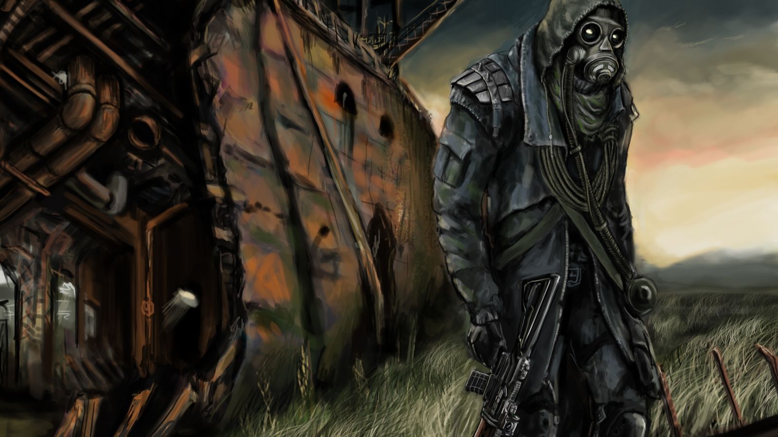 STALKER : СПУСК - МОД ЗА ГРУППИРОВКУ СВОБОДА ( СКАЧАТЬ В ОПИСАНИИ )