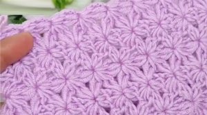 Простой узор для вязания крючком — Вязание крючком для начинающих