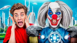 ВЛАД А4 - КЛОУН А4 из БУДУЩЕГО !