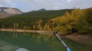 Где в Крыму отдохнуть осенью / Озеро Юбилейное