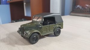 Модель ГаЗ 69А 1_43 DeAgostini