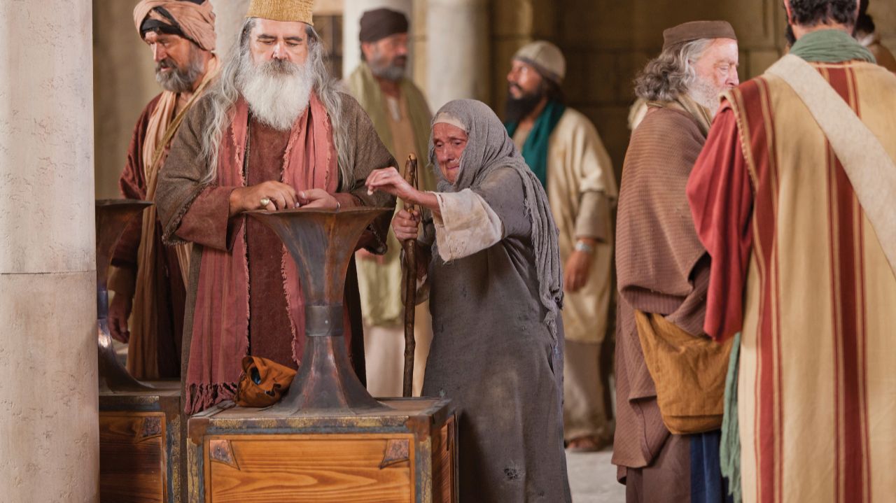 Две лепты бедной вдовы / Лепта вдовы / Вдовина лепта / Бедная вдова и две лепты / Библия смотреть онлайн