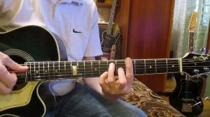 ЛЕТНИЙ ДОЖДЬ-И.ТАЛЬКОВ (как играть на гитаре аккорды)