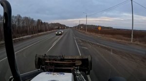 Hidromek 102b серия 129 возим мусор