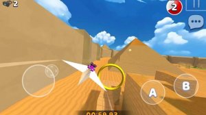 как пройти миссию тристопио на бумажным самолете в  гигантском доме в игре super bear adventure