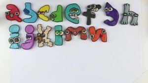 АЛФАВИТ Лора ОТ А ДО Z! 🎉 Пластилиновое путешествие с Золотой Птицей