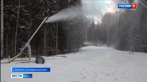 На Республиканском стадионе имени Раисы Сметаниной готовят трассы к предстоящему лыжному сезону