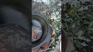 Куриные голени с картошкой в казане