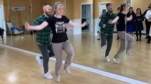 ЧАРЛЬСТОН И ЛИНДИ-ХОП. Импровизация от Сондре и Тани. #Танцы